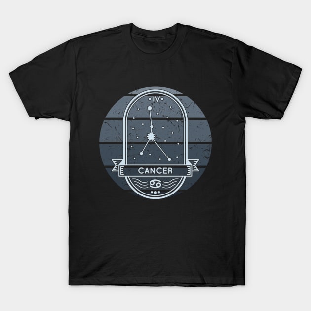 cancer Starsign T-Shirt by capo_tees